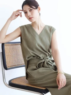 美品 FENNEL フェンネル サイドアクセントボタンジレ 黒 ヤマダヤ FENNELのその他ジャケットの商品一覧｜ファッション通販の