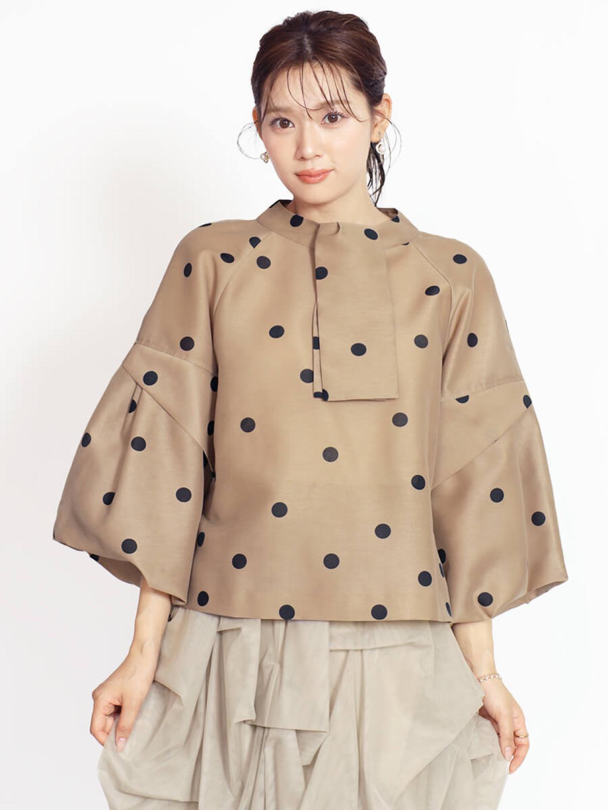 ヤマダヤ FENNEL アシンメトリージョーゼットブラウス 9 スコットクラブ ヤマダヤ FENNEL アシンメトリージョーゼットブラウス 9