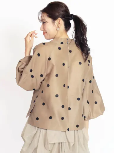 ボウタイドットブラウス - FENNEL - FENNEL｜YAMADAYA STORE