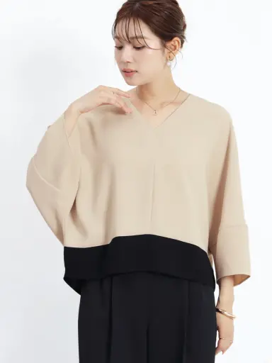 ※値下げ※【新品】 ヤマダヤ FENNEL ポンチョ風トップス FENNELのトップスの商品一覧|ファッション通販のYAMADAYA STORE