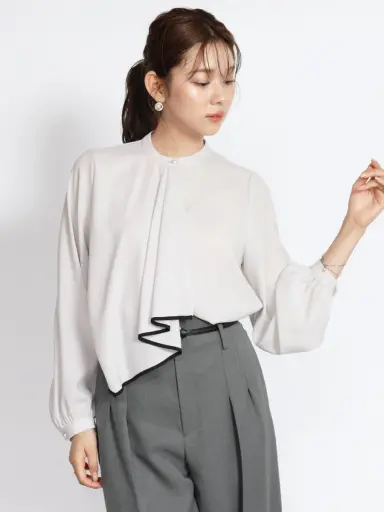 ドレープタイレイヤードブラウス - FENNEL - FENNEL｜YAMADAYA STORE