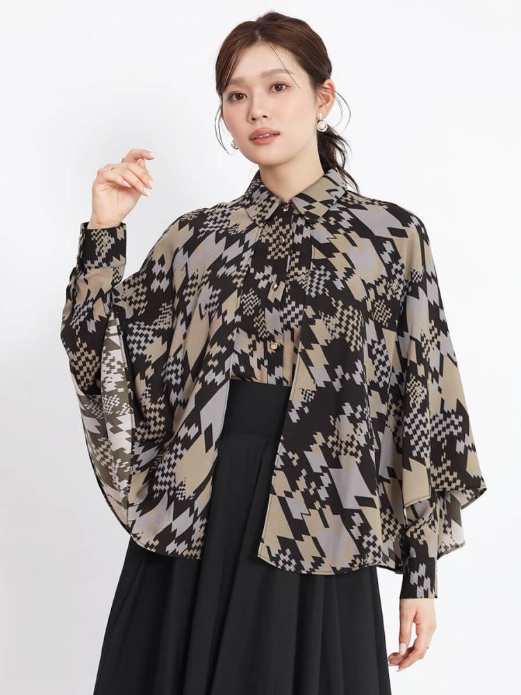 ヤマダヤ8点まとめてRADIATE・FENNEL他 ジオメトリックケープブラウス - FENNEL - FENNEL｜YAMADAYA STORE