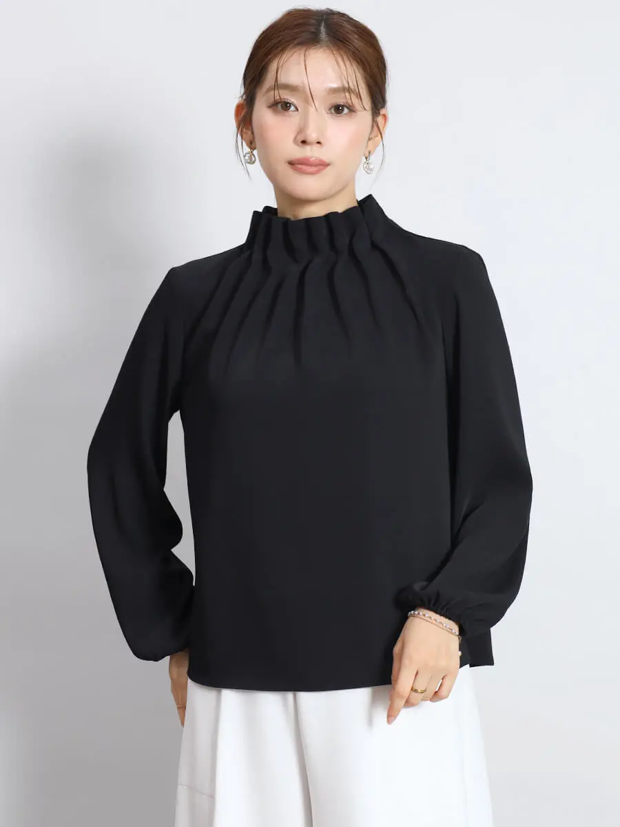 ネックギャザーブラウス - FENNEL - FENNEL｜YAMADAYA STORE