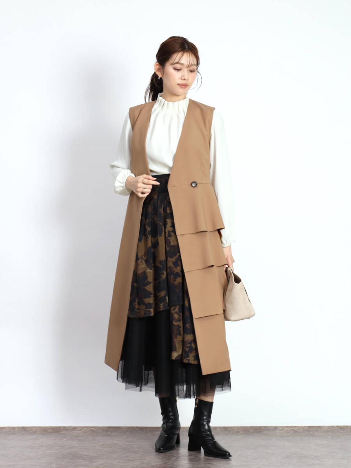 ネックギャザーブラウス - FENNEL - FENNEL｜YAMADAYA STORE