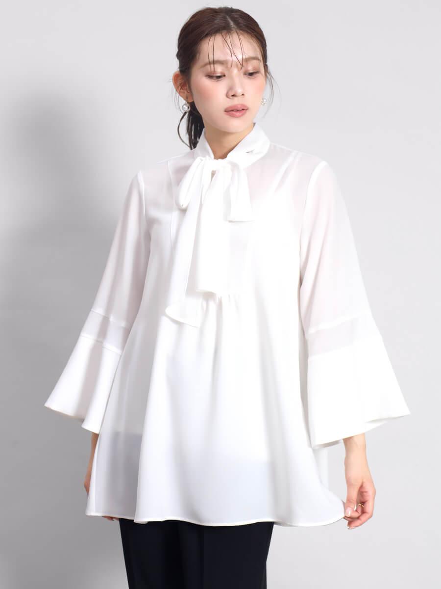 リボンチュニックブラウス - FENNEL - FENNEL｜YAMADAYA STORE