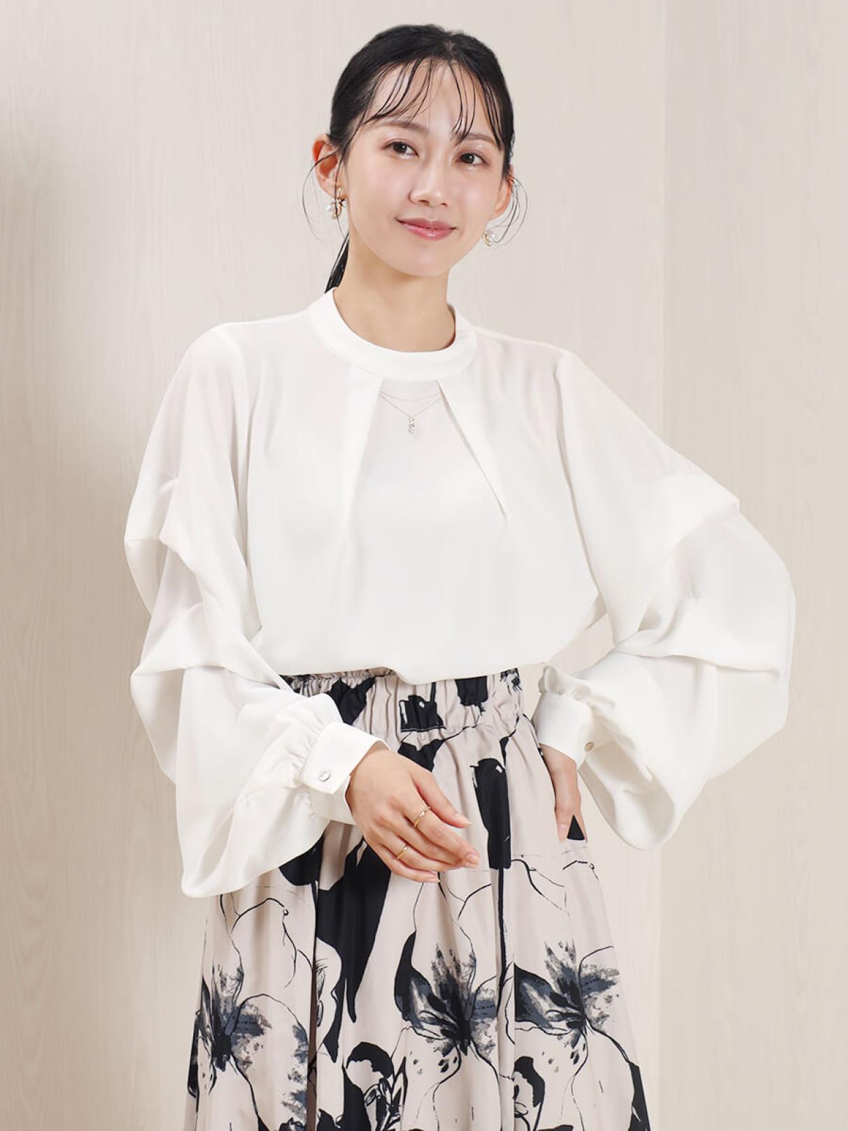 ボリュームタックスリーブブラウス - FENNEL - FENNEL｜YAMADAYA STORE