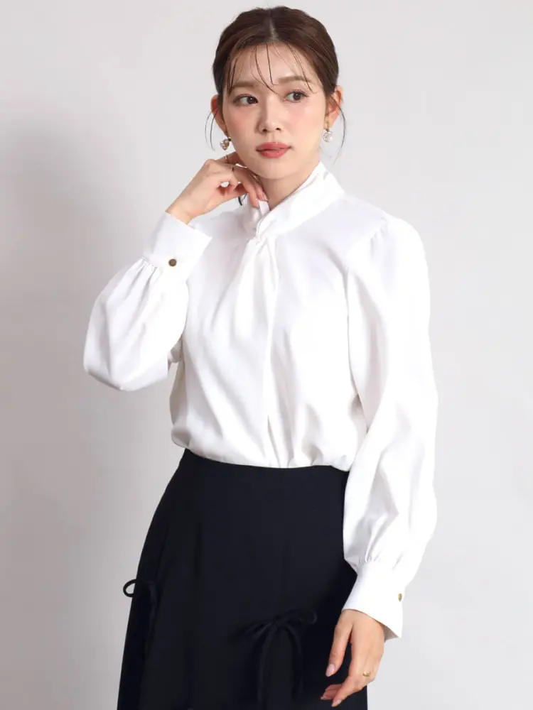 Feticoブラウス　白　サイズ1 FETICO/SAILOR COLLAR BLOUSE | Pay ID