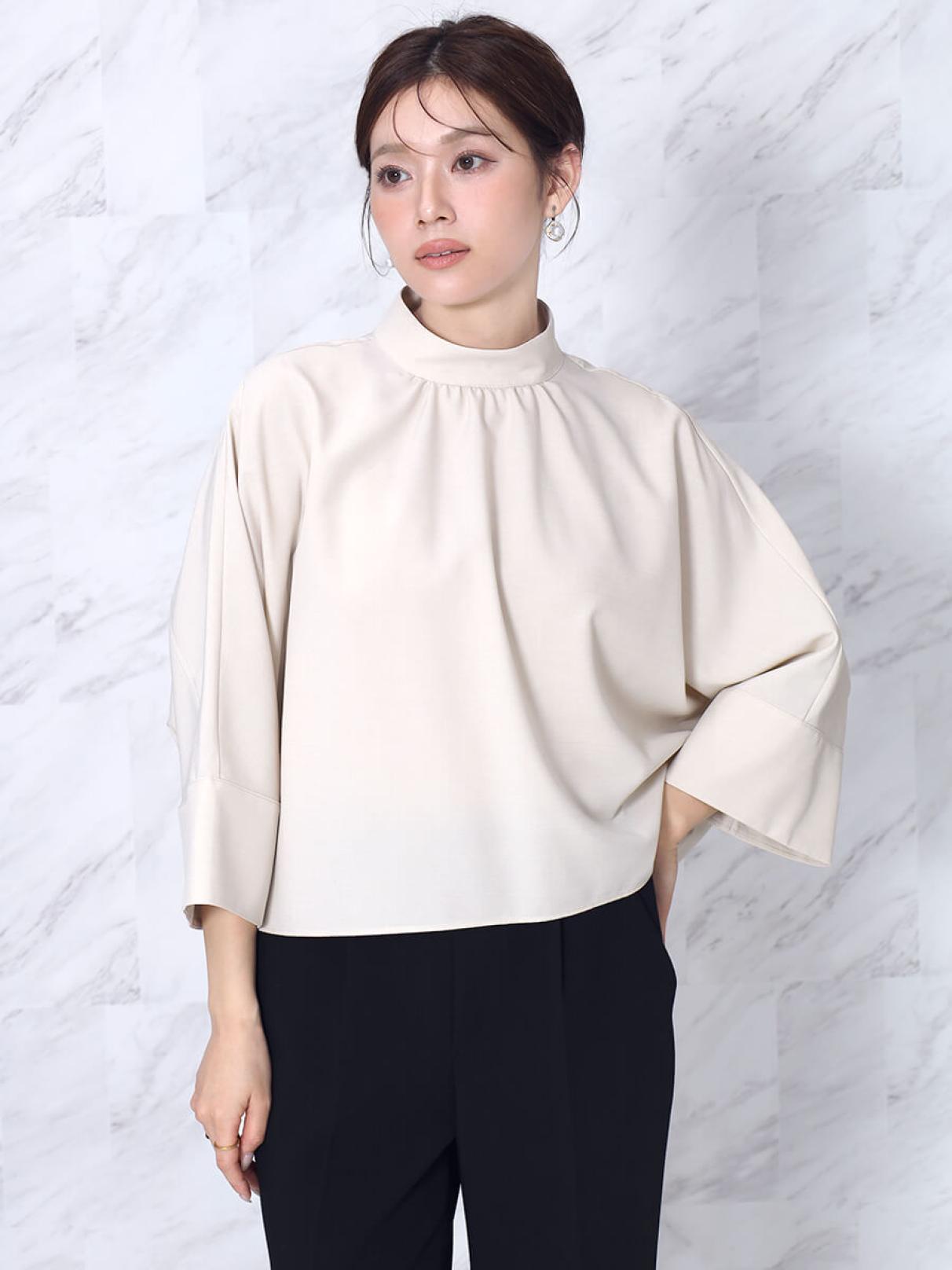 バックボタン2wayボリュームブラウス - FENNEL - FENNEL｜YAMADAYA STORE