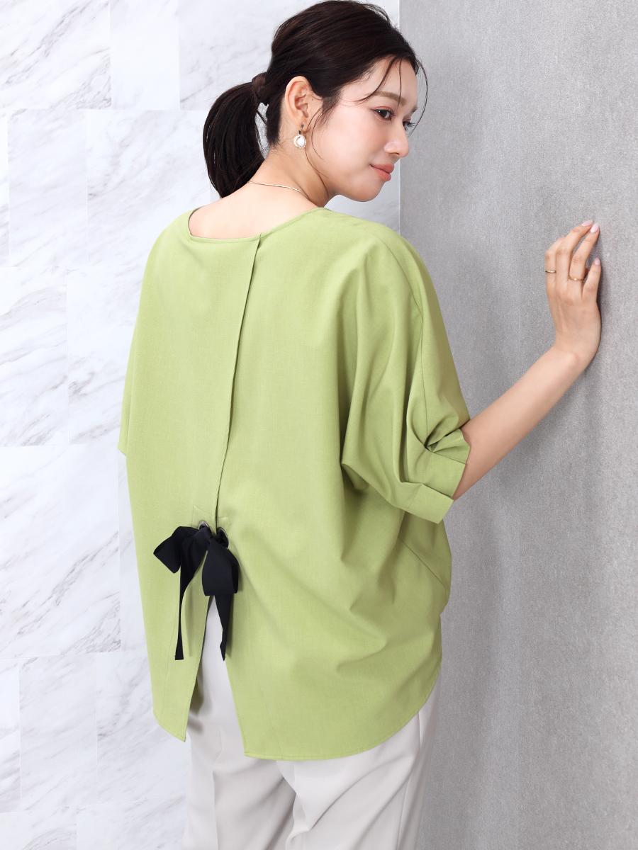 バックリボンドルマンブラウス - FENNEL - FENNEL｜YAMADAYA STORE