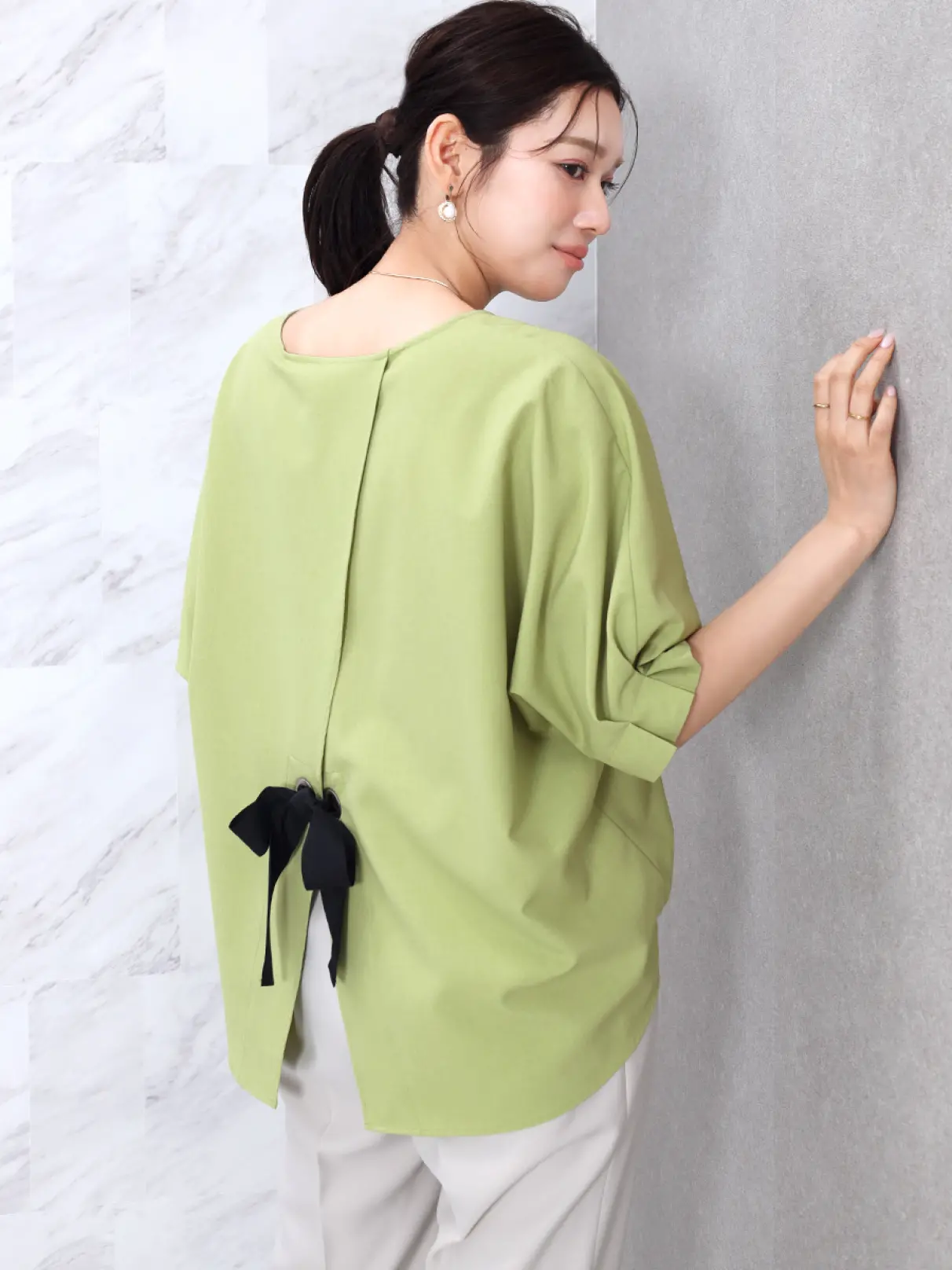 バックリボンドルマンブラウス - FENNEL - FENNEL｜YAMADAYA STORE