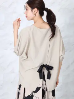 バックリボンドルマンブラウス - FENNEL - FENNEL｜YAMADAYA STORE