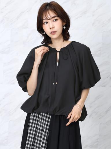 ギャザーネックバルーンブラウス - FENNEL - FENNEL｜YAMADAYA STORE