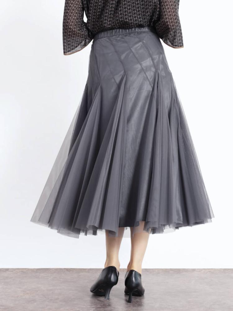 【新品・未使用】FENNEL マルチカラー ロングスカート シアー素材　ヤマダヤ マルチWAYフレアスカート - FENNEL - FENNEL｜YAMADAYA STORE