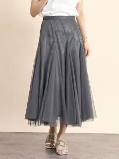 チュールフレアスカート - FENNEL - FENNEL｜YAMADAYA STORE