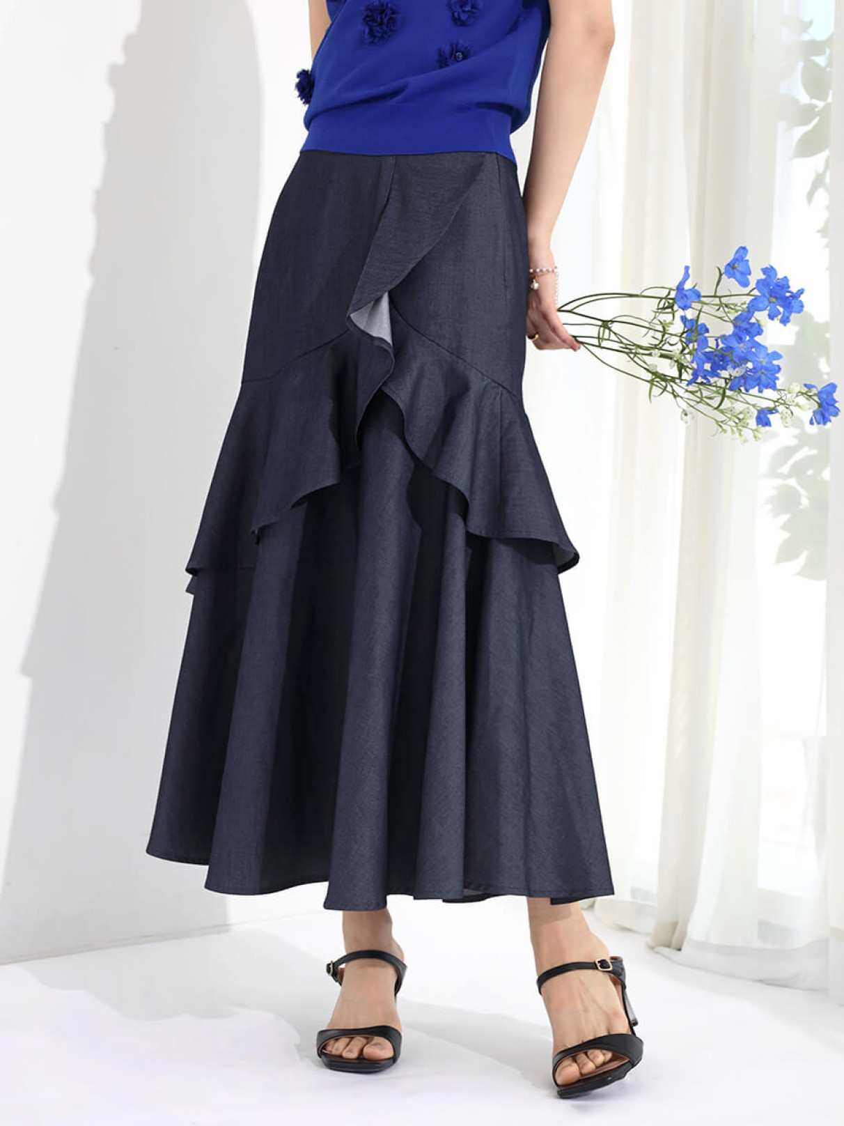 ラッフルマーメイドスカート - FENNEL - FENNEL｜YAMADAYA STORE