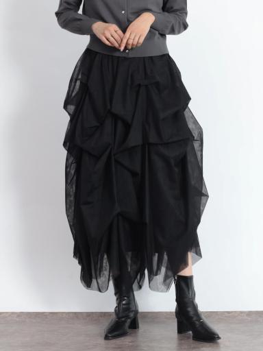 匿送込新品●ヤマダヤ　フェンネル　FENNEL チュールスカート■ライトグリーン 匿送込新品○ヤマダヤ フェンネル FENNEL チュールスカート