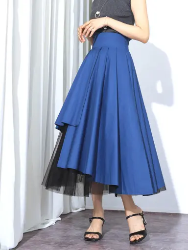 【yamadaya購入】FENNEL フェンネル　ストレッチナロースカート セール 19%OFF】フェンネル FENNEL タックワークストレッチ