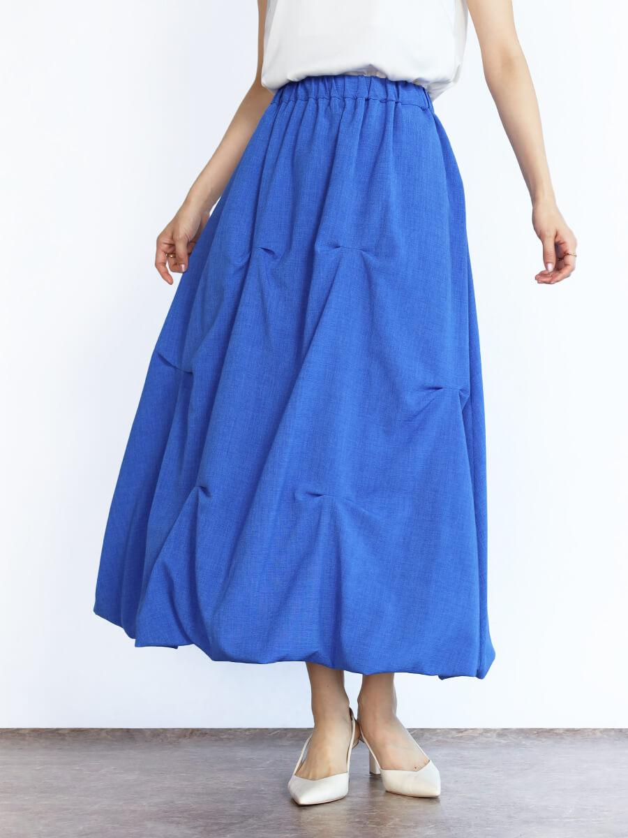 YAMADAYA FENNEL ジオメトリックボリュームタックスカート YAMADAYA FENNEL ジオメトリックボリュームタックスカート