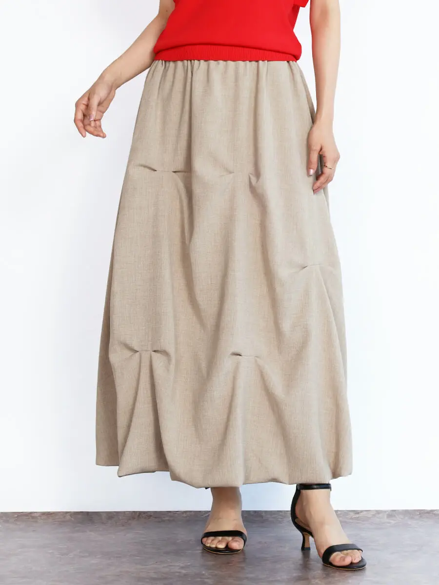タックデザインバルーンスカート - FENNEL - FENNEL｜YAMADAYA STORE