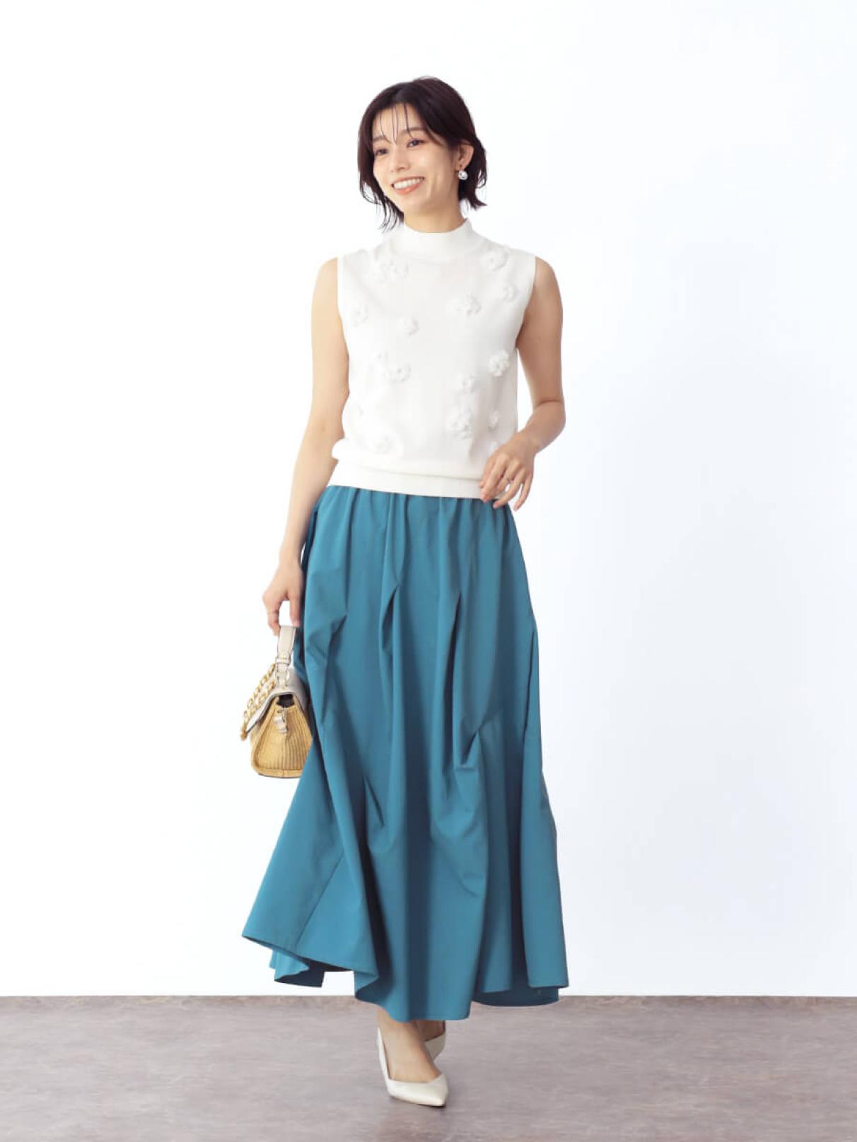 タックワークフレアスカート - FENNEL - FENNEL｜YAMADAYA STORE