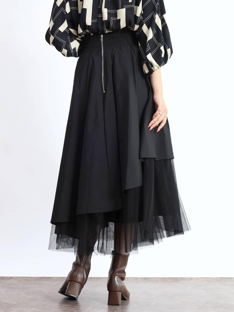 匿送込新品●ヤマダヤ　フェンネル　FENNEL チュールスカート■ライトグリーン 新品未使用 FENNEL 定価19800円 匿送込新品○ヤマダヤ