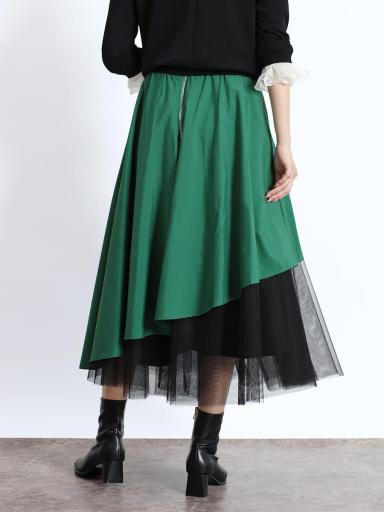 匿送込新品●ヤマダヤ　フェンネル　FENNEL チュールスカート■ライトグリーン 匿送込新品○ヤマダヤ フェンネル FENNEL チュールスカート