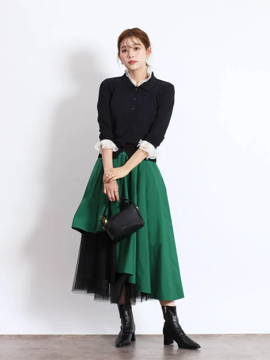 新品未使用　スコットクラブ　FENNEL ロングスカート 定価24000円 新品】FENNEL サロペットスカート ロング 定価1,9万 スコット