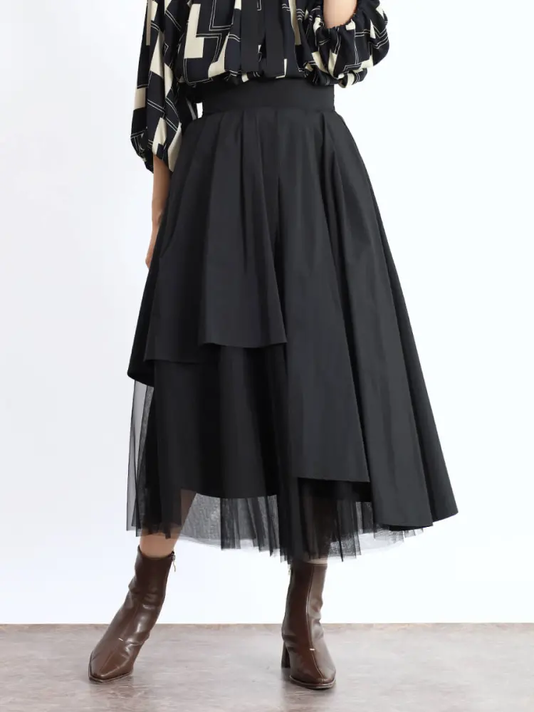 アマベル　sleeping sheep チュールレイヤードスカート　ネイビー o1307098015009261402.jpg?caw=800