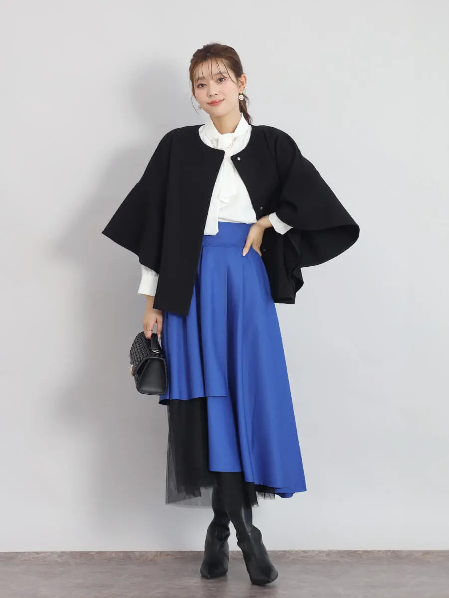 チュールレイヤードカラースカート - FENNEL - FENNEL｜YAMADAYA STORE