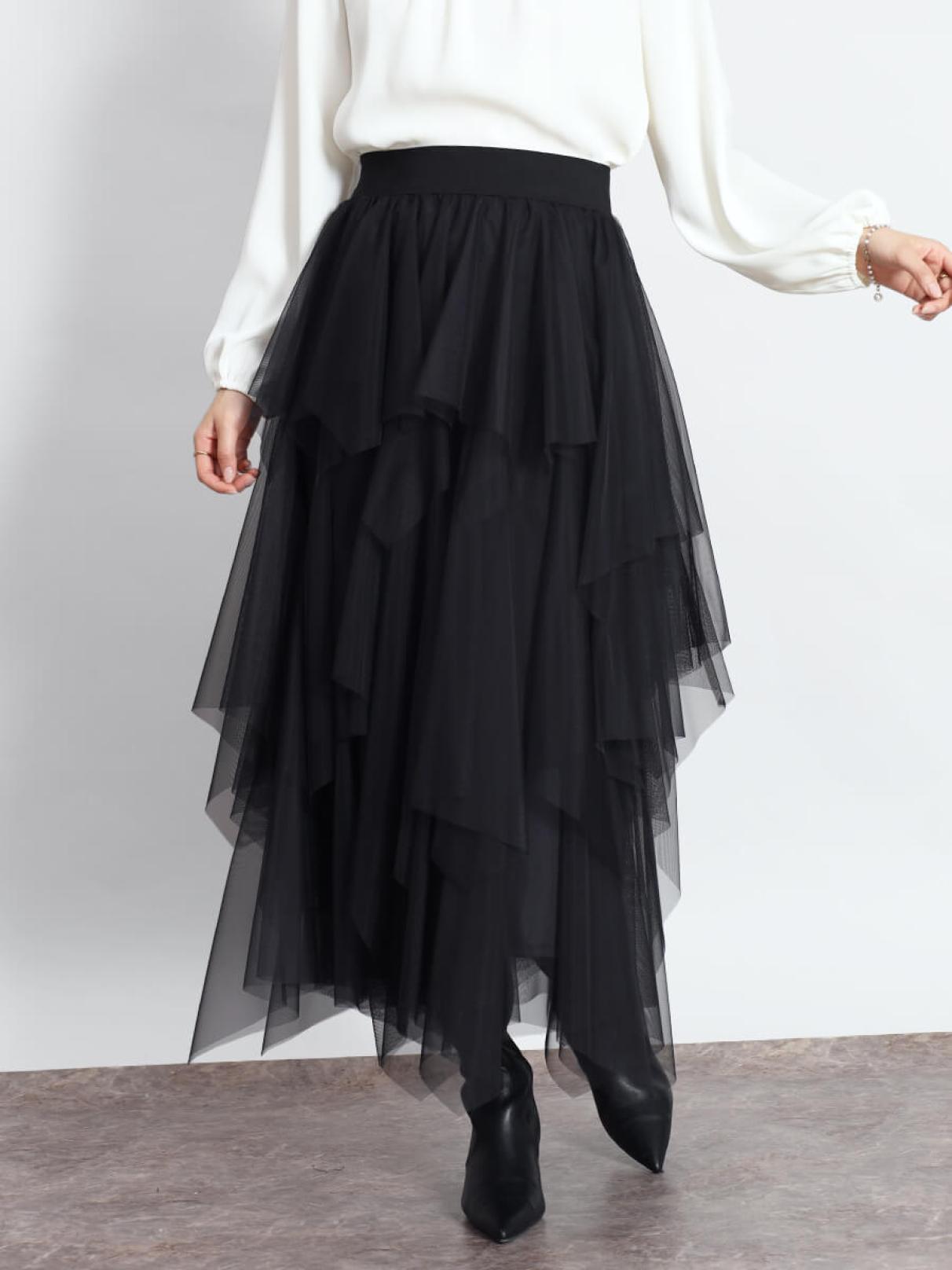 新品未使用　ENFOLD チュールレイヤースカート レイヤードチュールスカート - FENNEL - FENNEL｜YAMADAYA STORE