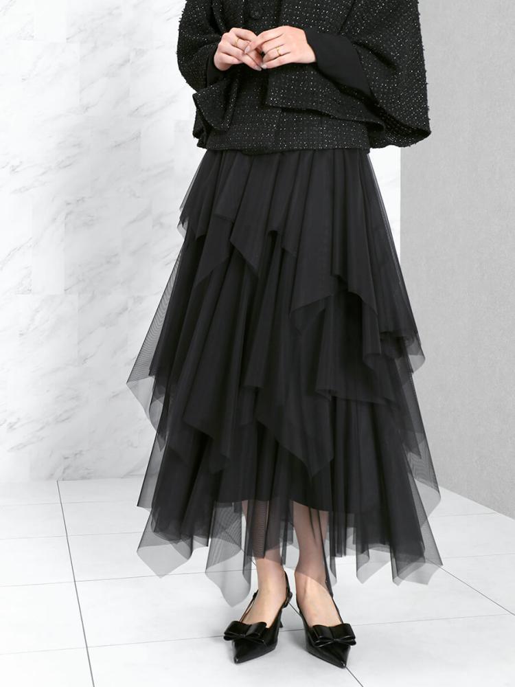 レイヤードチュールスカート - FENNEL - FENNEL｜YAMADAYA STORE