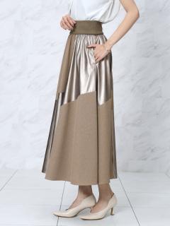 【新品タグ付】フェンネル ストライプ ボーダー フレアスカート ヤマダヤ ランダム切り替えフレアスカート - FENNEL - FENNEL｜YAMADAYA STORE
