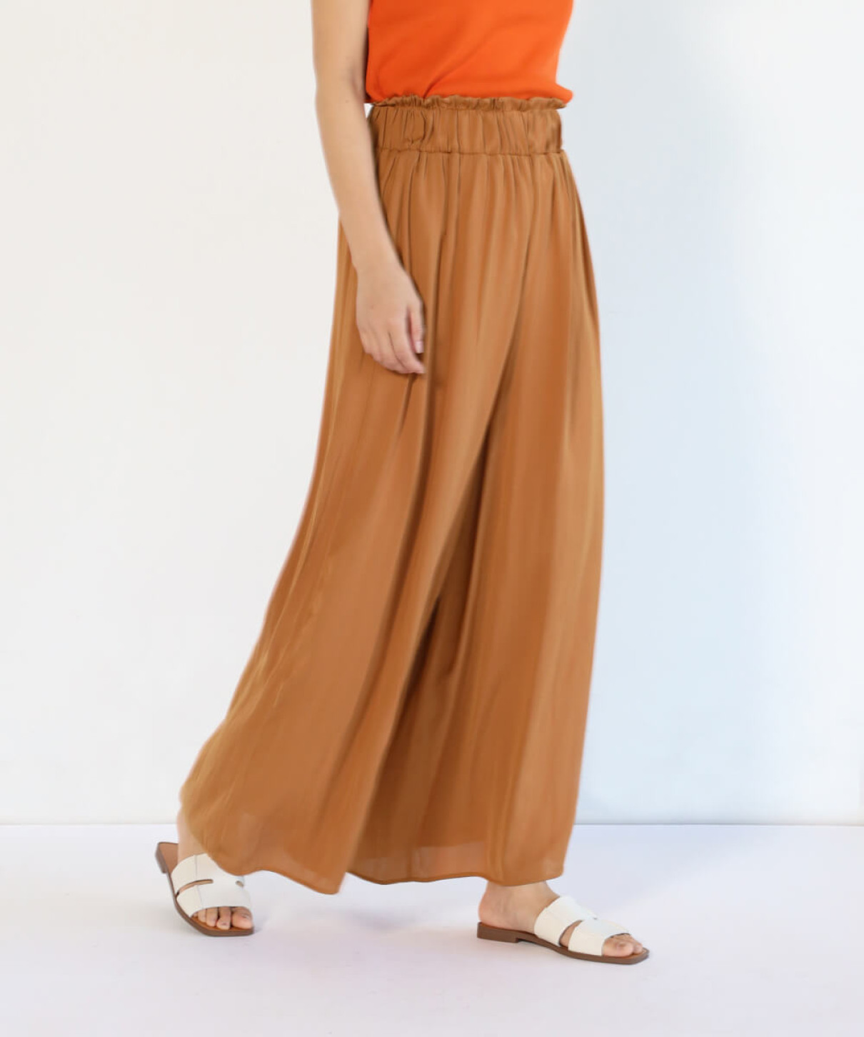 ウエストギャザーリラックスワイドパンツ Fennel Yamadaya Onlinestore