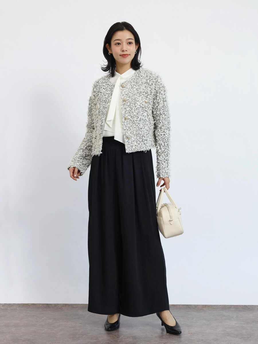 フロントタックとろみワイドパンツ - FENNEL - FENNEL｜YAMADAYA STORE