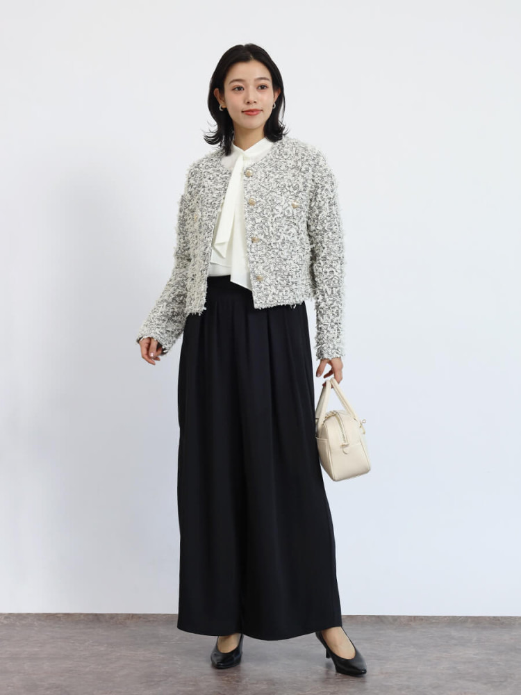 フロントタックとろみワイドパンツ - FENNEL - FENNEL｜YAMADAYA STORE