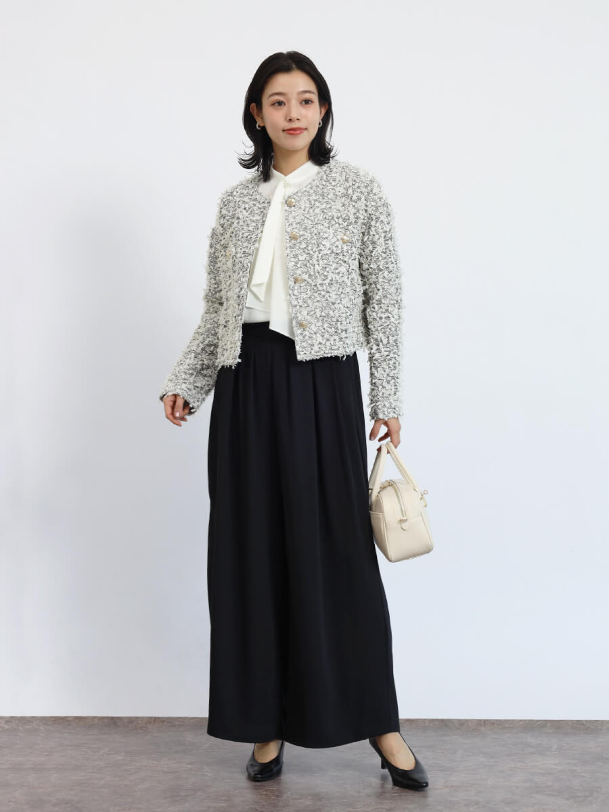 フロントタックとろみワイドパンツ - FENNEL - FENNEL｜YAMADAYA STORE