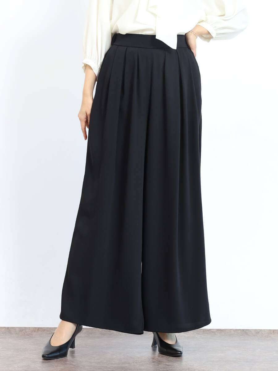 フロントタックとろみワイドパンツ - FENNEL - FENNEL｜YAMADAYA STORE