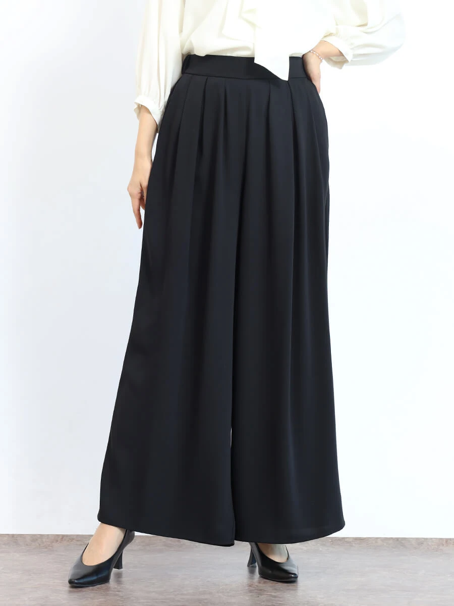 フロントタックとろみワイドパンツ - FENNEL - FENNEL｜YAMADAYA STORE