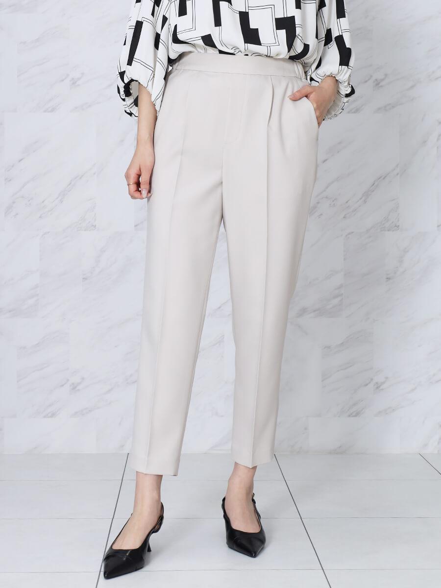 ワンタックセンタープレステーパードパンツ - FENNEL - FENNEL