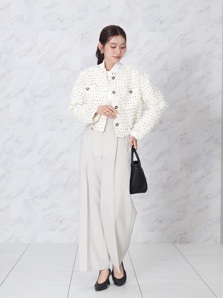 センタープレスマリンワイドパンツ - FENNEL - FENNEL｜YAMADAYA STORE