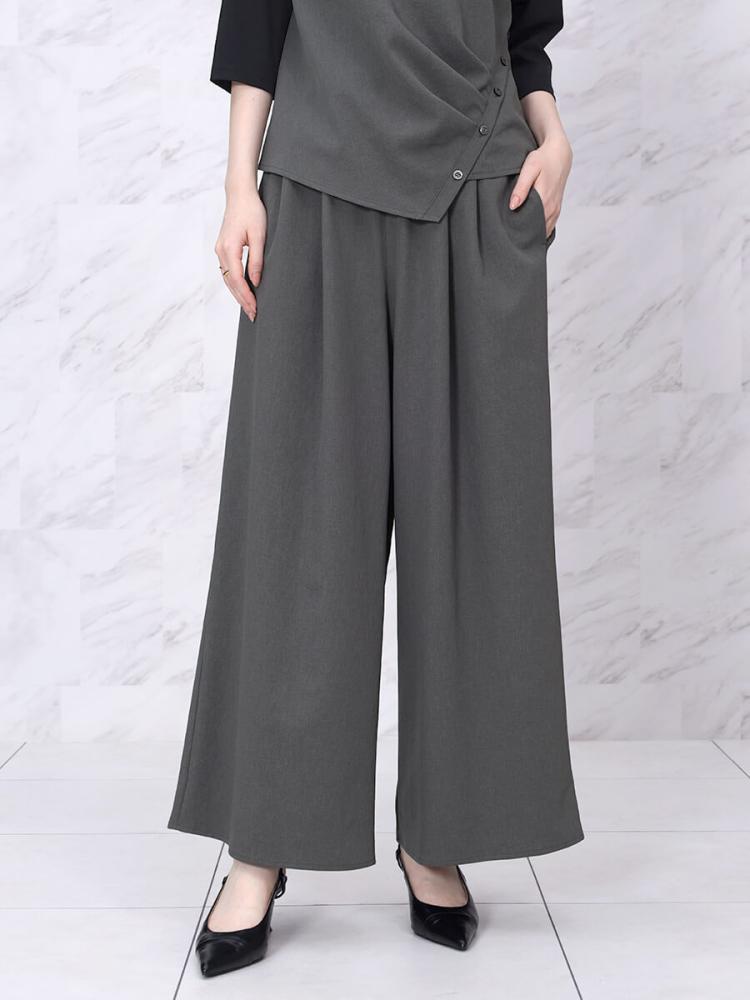 ウォッシャブルワイドパンツ - FENNEL - FENNEL｜YAMADAYA STORE