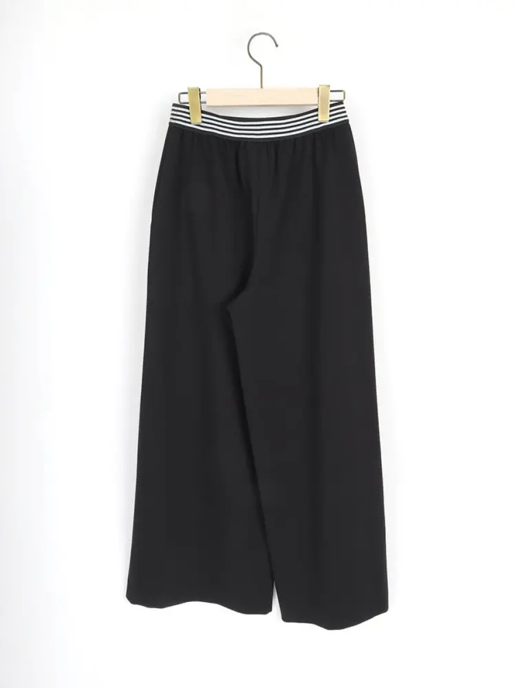 ボーダーウエストフラップワイドパンツ - FENNEL - FENNEL｜YAMADAYA STORE