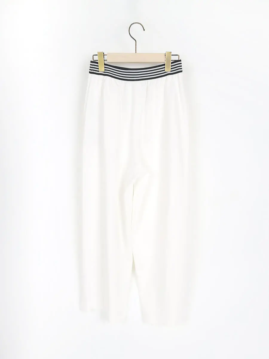ボーダーウエストフラップワイドパンツ - FENNEL - FENNEL｜YAMADAYA STORE