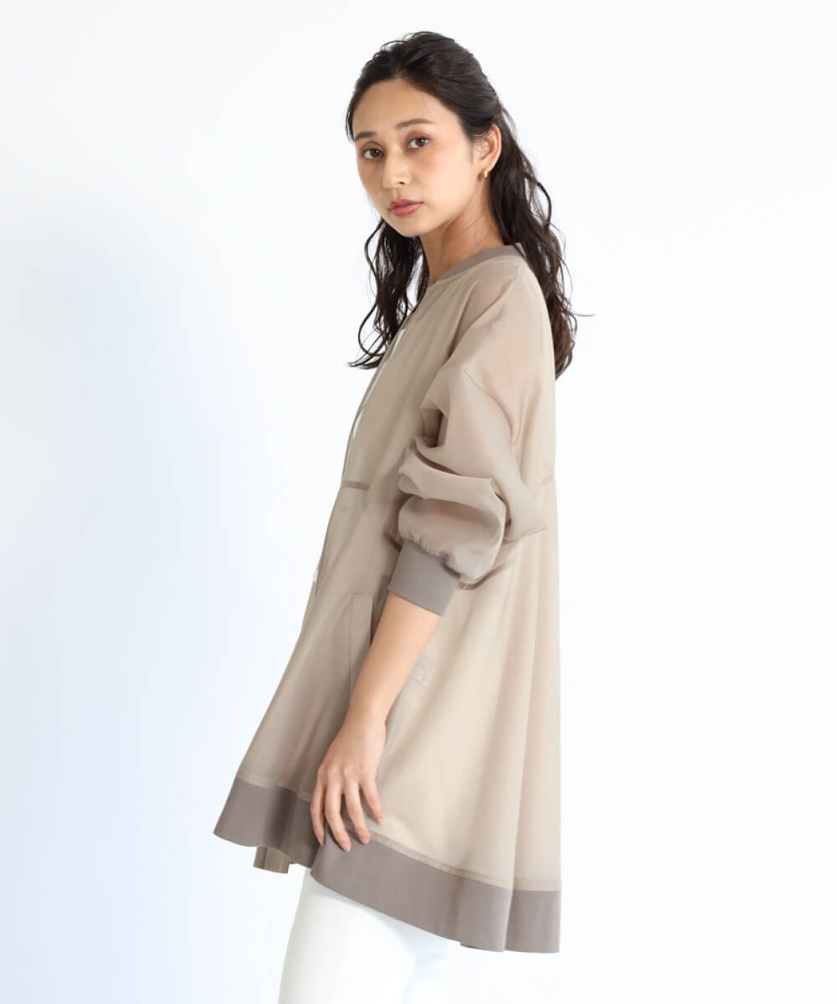 リブアクセントシアーブルゾン - FENNEL|YAMADAYA onlinestore リブアクセントシアーブルゾン - FENNEL|YAMADAYA onlinestore
