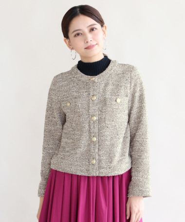 FENNELxノーカラージャケット