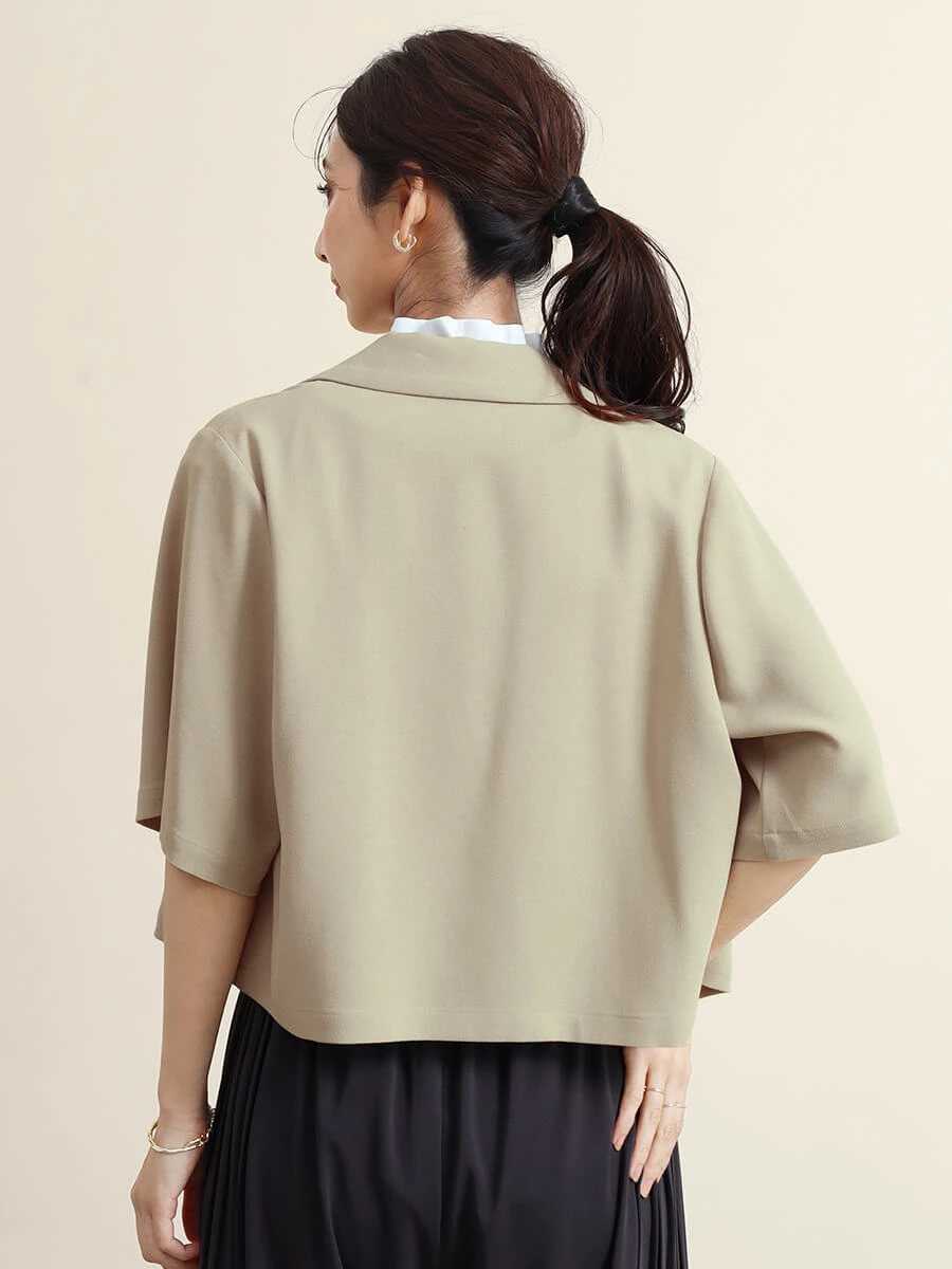 ヤマダヤ　FENNEL ラッフルスリーブジャケット Vin｜ラッフルスリーブジャケット | Rakuten Fashion(楽天