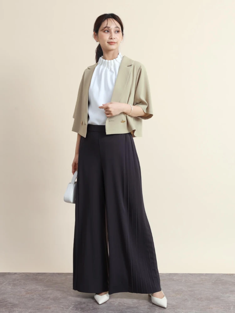 新品 FENNEL ヤマダヤ 現行 クロップドパフスリーブジャケット ブラック 新品 FENNEL ヤマダヤ 現行 クロップドパフスリーブジャケット