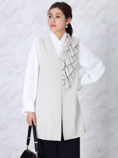 アシンメトリーフリルジレ - FENNEL - FENNEL｜YAMADAYA STORE