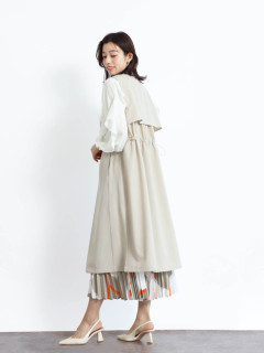 ベージュ　167cm