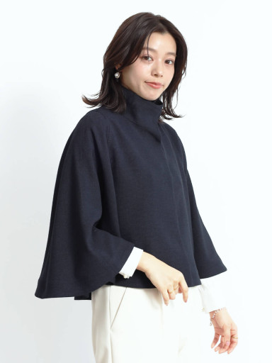 【新品♡タグ付き】FENNEL ヤマダヤ　ケープスリーブティアードワンピース　M FENNELのポンチョ/ケープの商品一覧｜ファッション通販の